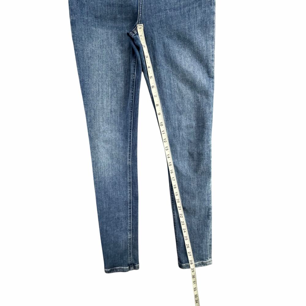 Reformation Harper Skinny Jeans Womens 24 Blue Destin Wash High Rise Casual Chic - Picture 10 of 16